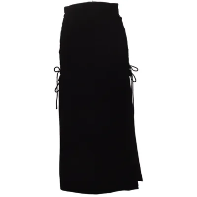 Wikkelrok (Zwart) van Do + Be Elastaan, Polyester