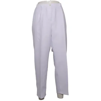 Jakkesætsbukser (Hvid) fra Charmant Polyester