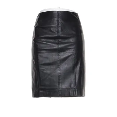 Läderkjol (Svart) från Selected Femme Skinn, Polyester