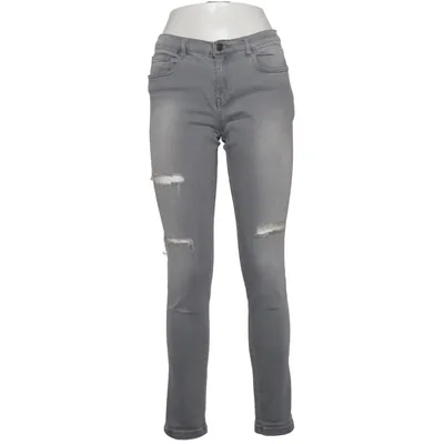 Jeans (Gray) from Belair Cotton, Elastane, Polyester