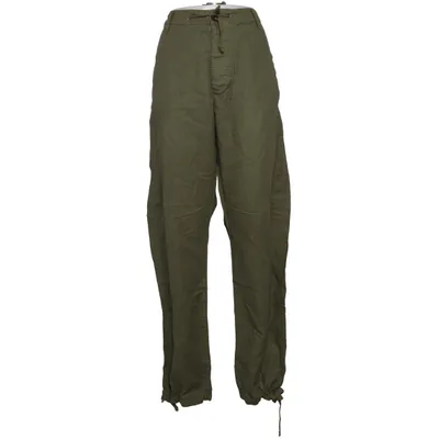 Chinos (Green) from L.O.G.G by H&M Cotton, Linen