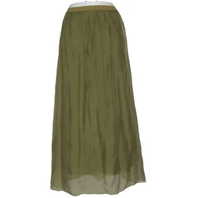 Långkjol (Grön) från La Fee Atelier Elastan, Silke, Viskos