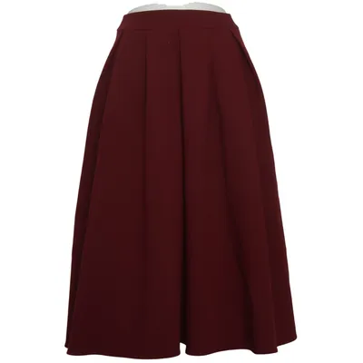 Skirt (Red) from adL Elastane, Recycled polyester, Viscose
