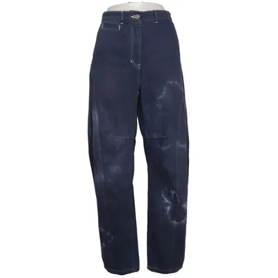 Jean (Bleu, Blanc) de System Coton, Polyester