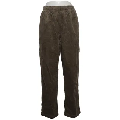 Corduroy pants (Green) from Uniqlo Cotton, Polyester