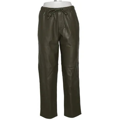 Broek (Groen) van Mango Polyester, Polyurethaan