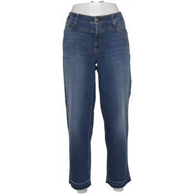 Jeans (Blå) från Cambio Bomull, Elastan