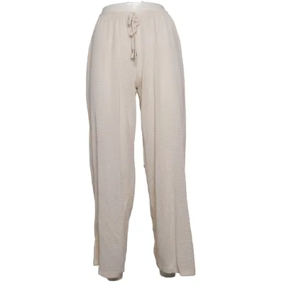 Palazzohose (Beige) von Amiani Elasthan, Polyamid