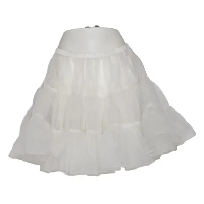 Tule rok (Wit) van Flora Polyester