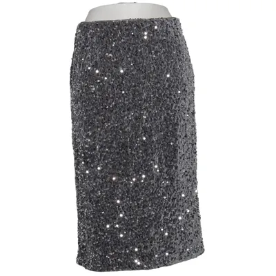 Kjol (Grå) från Yest Elastan, Polyester, Viskos