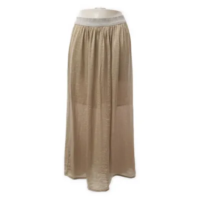 Maxi skirt (Beige) from Le Comte Polyamide, Polyester