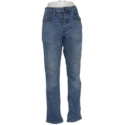 Jeans (Blue) from Straight Cotton, Elastane, Polyester