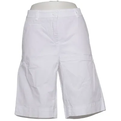 Shorts (White) from Cambio Cotton, Elastane