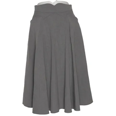 Skirt (Gray) from Miss Candyfloss Elastane, Polyester, Viscose