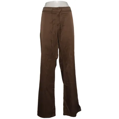 Pantalon patte d'éléphant (Marron) de Rosner Coton, Élasthane, Polyester