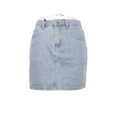 Denim skirt (Blue) from Liquor N Poker Cotton