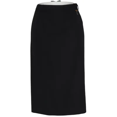 Pencil skirt (Black) from Marcona Polyester, Wool