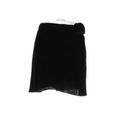 Wikkelrok (Zwart) van Armani Collezioni Zijde, Viscose