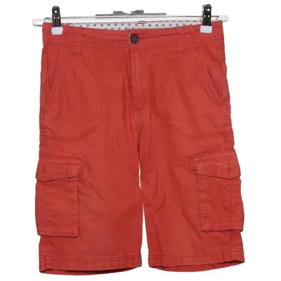 Cargo shorts (Red) from Rebel Cotton