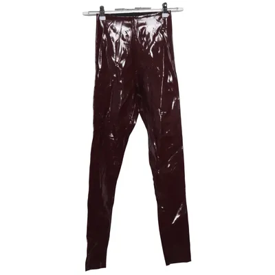 Vinyl pants (Red) from Commando Elastane, Nylon, Polyurethane, Viscose
