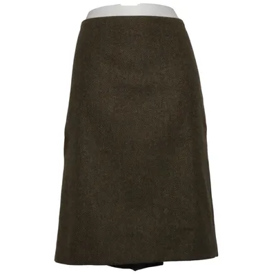 Pennkjol (Grön, Brun) från Hobbs Polyester, Ull