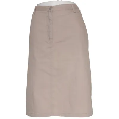 Skirt (Beige) from Damart Cotton, Elastane, Polyester