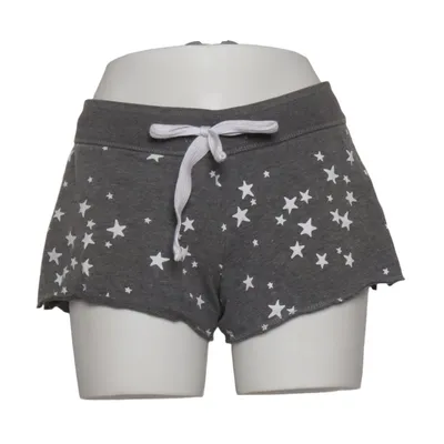 Pajama shorts (Gray, White) from Juvia Cotton, Polyester