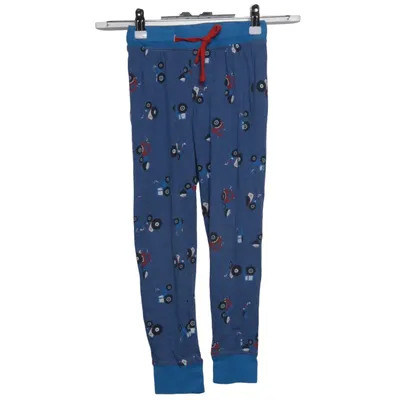 Pyjama broek (Blauw, Meerkleurig) van Malu Katoen, Polyester