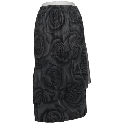 Skirt (Gray, Black) from Lise Sandahl Elastane, Polyester
