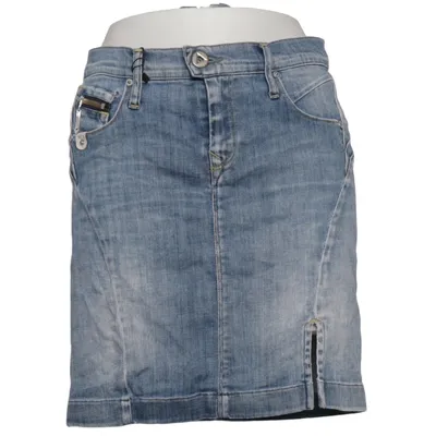 Denim skirt (Blue) from Take Two Cotton, Elastane