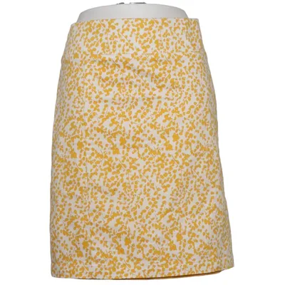 Jupe (Jaune, Blanc) de Zilch Coton, Élasthane