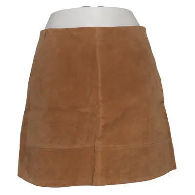 Leren rok (Bruin) van Collection Pimkie Leer, Polyester