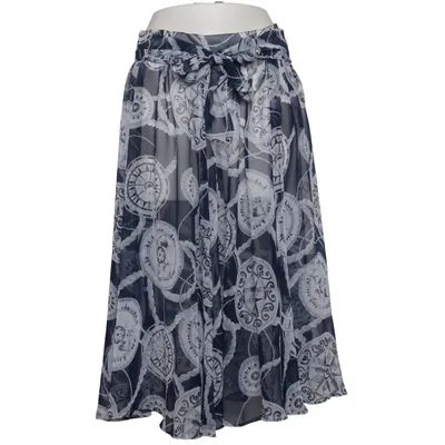 Kjol (Blå, Vit) från New Fast Polyester