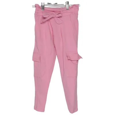 Pantalon cargo (Rose) de Dopo Dopo Coton, Élasthane
