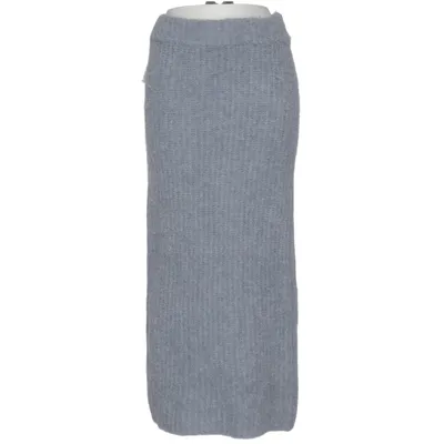 Långkjol (Grå) från ASOS Edition Alpackaull, Elastan, Polyamid