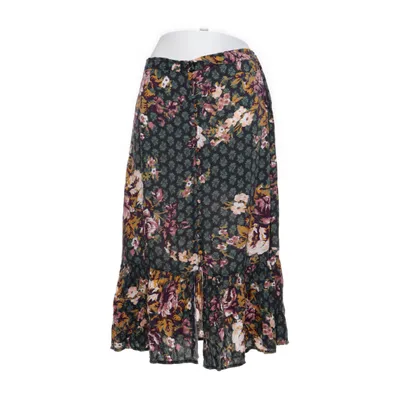 Skirt (Black, Multicolored) from Indiska Viscose