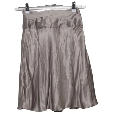 Jupe (Gris) de Rue Blanche Polyamide, Soie