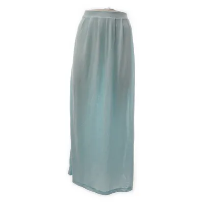 Jupe longue (Bleu) de Okay Polyester, Viscose