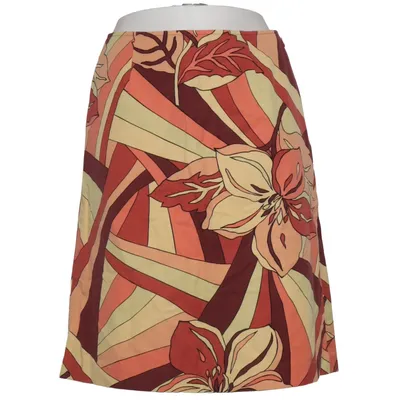 Skirt (Yellow, Orange, Brown) from Talbots Cotton