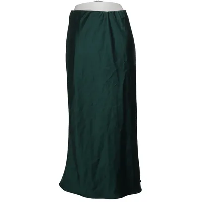 Långkjol (Grön) från Zara Elastan, Polyester