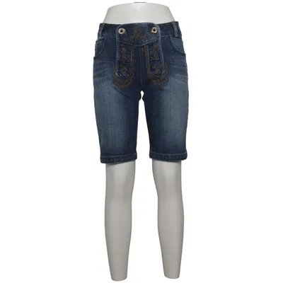 Denim shorts (Blauw) van Stockerpoint Katoen, Elastaan