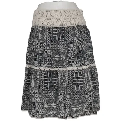 Kjol (Svart, Vit, Flerfärgad) från Mangoon Bomull