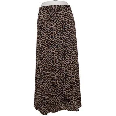 Maxi nederdel (Brun, Sort) fra Fair Lady Polyester