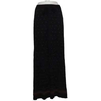 Maxi nederdel (Sort, Brun) fra Gado Gado Elastan, Viscose