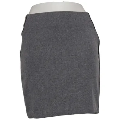 Jupe (Gris) de Garage Polyester, Viscose