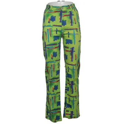 Pants (Green, Multicolored) from Stones Cotton, Elastane