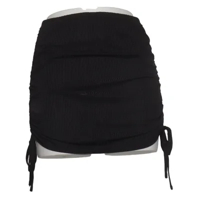 Jupe (Noir) de Romwe Coton, Polyester