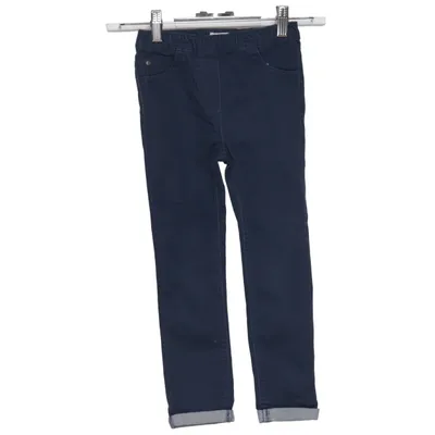 Pantalon (Bleu) de Petite Chérie Coton, Élasthane, Polyester