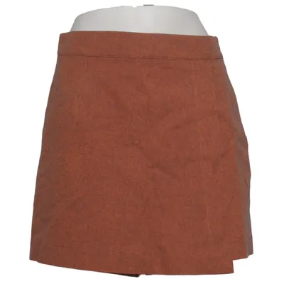 Kjol (Brun) från Potatoes Linne, Ekologisk bomull, Polyester