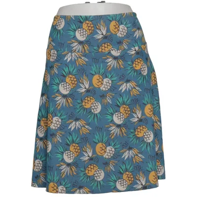 Skirt (Blue, Yellow, White) from King Louie Cotton, Elastane, Polyester
